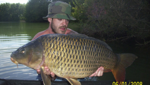 A carp from Blue Lake, lewis, Jul 2015