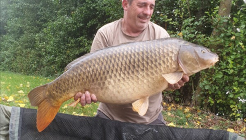 A 55 lb carp from Blue Lake, Shaun Shergold, Sep 2019