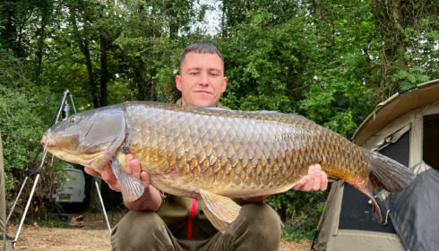 A 29 lb 10 oz fish from Blue Lake, Common carp, Aug 2022