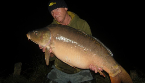 A 40 lb 9 oz carp from Boux, Michael Devereux, Sep 2016