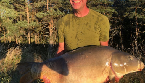A 52 lb 8 oz fish from Boux, Mirror Carp, Jul 2022