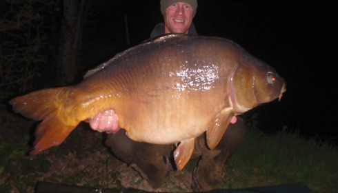 A 49 lb 2 oz carp from Boux, matthew hoskins, Apr 2017