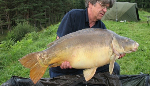 A 31 lb 5 oz carp from Boux, Jim Kelly, Aug 2014