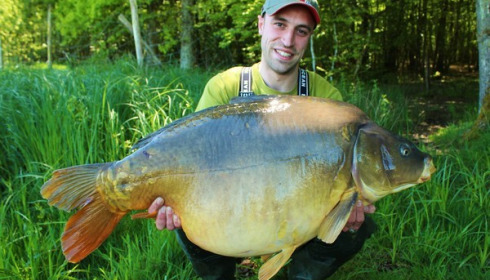 A 47 lb 11 oz carp from Boux, Gary Western, May 2014