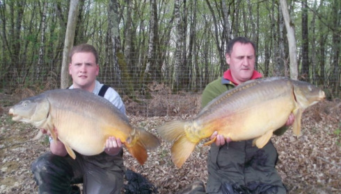 A carp from Boux, The Ryley Family, Apr 2012