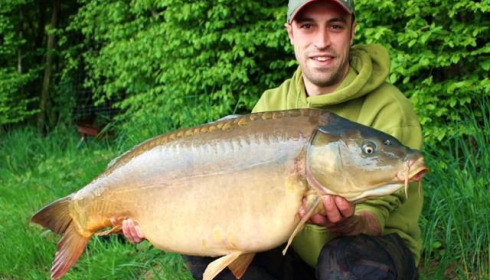 A 34 lb 14 oz carp from Boux, Gary Western, May 2013