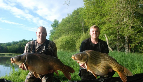 A carp from Boux, Glenn Lack 58.13 PB, Reece Reynolds 49.12, Jun 2015