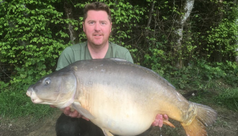 A 50 lb 8 oz carp from Boux, Dave Farman, Apr 2017