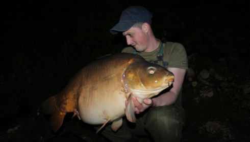 A 38 lb 5 oz carp from Boux, Michael Purnell, May 2014