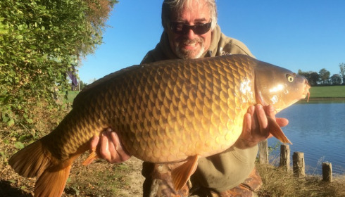 A 35 lb 12 oz carp from Boux, Stephen Gibson, Oct 2016