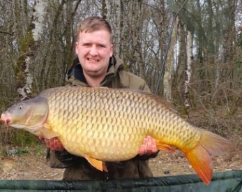 A 46 lb carp from Boux, Liam Ryley, Apr 2018
