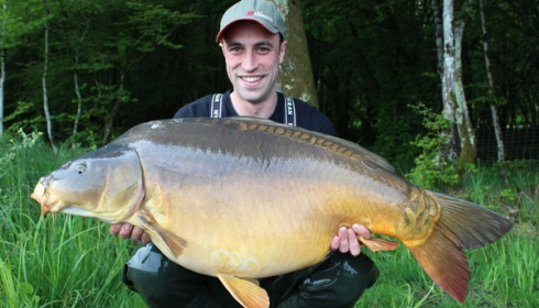 A 47 lb 6 oz carp from Boux, Gary Western, May 2014