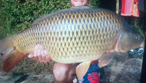 A 45 lb carp from Boux, Tommy, Aug 2013