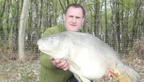 A 48 lb 13 oz carp from Boux, Derek Ryley, Apr 2012