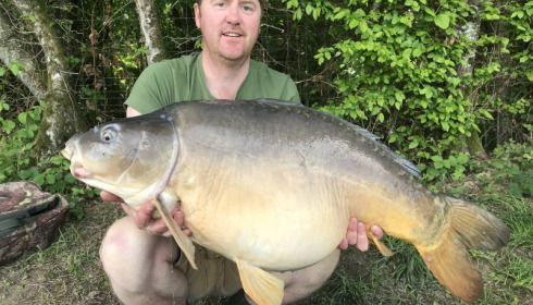 A 46 lb carp from Boux, Dave Farman, Apr 2018