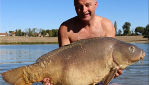 A 55 lb carp from Boux, Jason Salter, Sep 2019