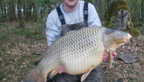 A 52 lb 12 oz carp from Boux, Josh Ryley, Apr 2012