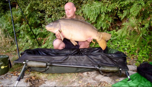 A 42 lb carp from Boux, Robert Heritage, Jul 2018