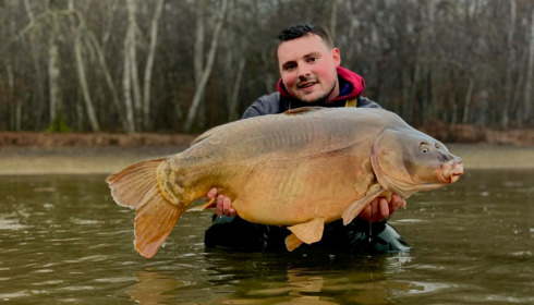 A carp from Boux, Jan 2023
