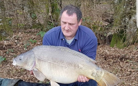 A 36 lb 10 oz carp from Boux, Stephen Harvey, Mar 2017