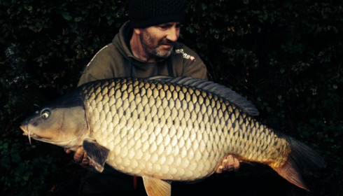 A 48 lb 4 oz carp from Boux, Patrick Ramsden, Oct 2014