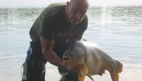 A 32 lb 7 oz carp from Boux, Michael Devereux, Sep 2016