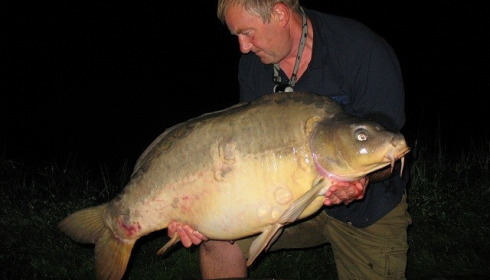 A 39 lb 9 oz carp from Boux, Paul Cooper, Aug 2014