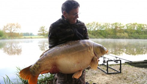 A 51 lb 7 oz fish from Brie, Mirror Carp  51.7, Apr 2022