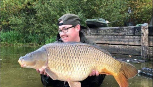 A carp from Brie, Oct 2018