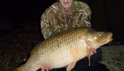 A 36 lb 8 oz carp from Brie, Gareth Evans, Sep 2016
