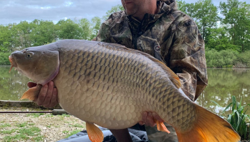 A 45 lb 4 oz fish from Brie, Common, May 2022