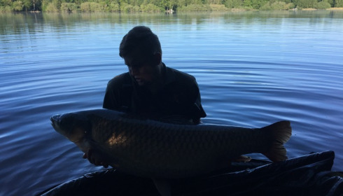 A 59 lb 2 oz carp from Brie, David Hammond, May 2017