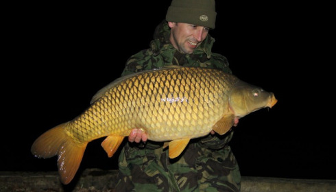 A 24 lb 4 oz carp from Brie, Dean Randle, Mar 2015