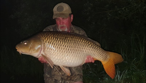 A 46 lb 6 oz carp from Brie, Michael Crump, Jun 2019