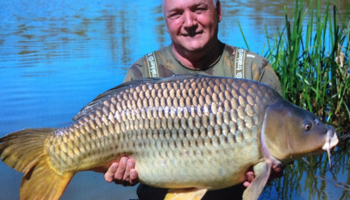 A 35 lb 10 oz carp from Brie, Craig Brown, Apr 2018