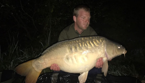 A 35 lb carp from Brie, Jason Ellis, Sep 2017