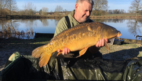 A 20 lb carp from Brie, Tony Ferry, Mar 2018