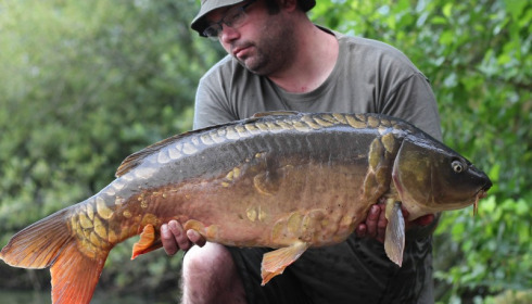 A carp from Brocard Large, Stewart Cliff, Aug 2017