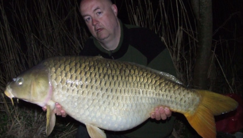 A 39 lb 14 oz carp from Brocard Large, John Shaw, Apr 2019