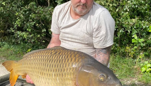 A 40 lb 2 oz fish from Brocard Large, Aug 2023