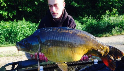 A carp from Brocard Large, Geoff Butterworth, May 2015