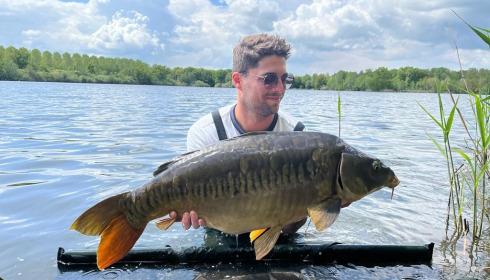 A carp from Brocard Large, May 2022