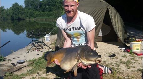 A carp from Brocard Large, Swim 6, Jul 2014