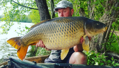 A carp from Brocard Large, May 2018
