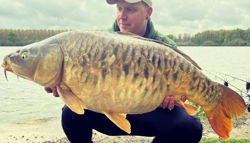 A carp from Brocard Large, Apr 2023