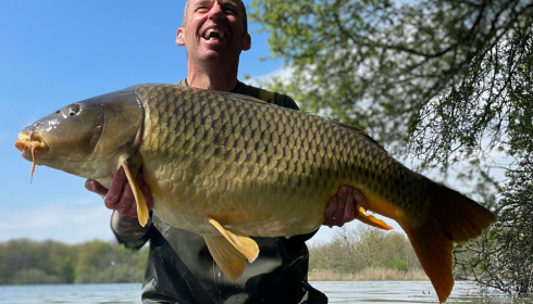 A carp from Brocard Large, Apr 2023