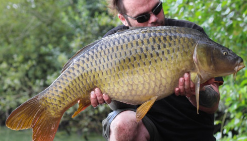 A carp from Brocard Large, Stewart Cliff, Aug 2017