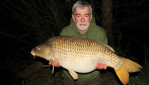 A 45 lb 12 oz carp from Brocard Large, Graham Sims, Apr 2014