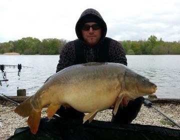 A carp from Brocard Large, Swim 9, Apr 2014