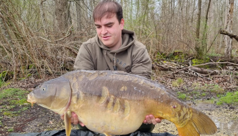 A carp from Brocard Large, Apr 2023